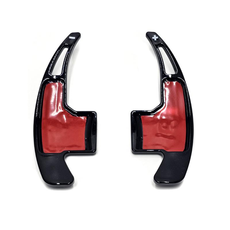 2 Pcs Car Steering Wheel Paddle Shifter Cover For Ford Mustang 2015 2016 2017 2018 2019 2020 2021 2022 2023 ABS Trim Accessories