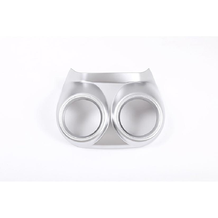 

Стиль серебристого/карбонового волокна для Alfa Romeo Stelvio(949)2017-19 Накладка из АБС-пластика задней крышки вентиляционного отверстия для кондиционера серебряный