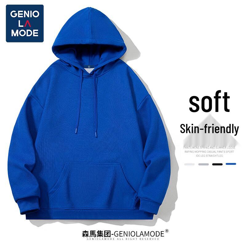 

GENIOLAMODE Men s Casual Hooded Sweatshirt L