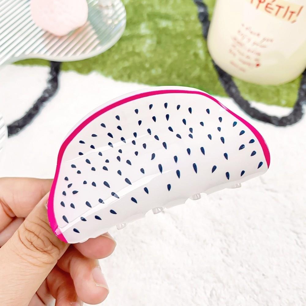 Large Size Hair Claw Strong Hold Shark Hair Clip Cute Fruit Hair Clip Hair Accessories