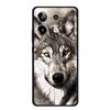 For Redmi Note 13R Pro Case Animals Soft Silicone TPU Phone Cases Back Cover For Xiaomi Redmi Note13R Pro Wolf Protector fundas