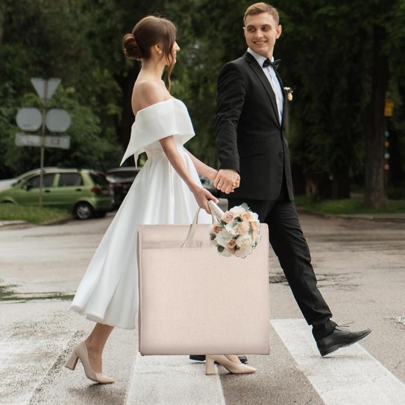 Nadměrná 72" taška na šaty Vodotěsná Oxford tkanina Prachotěsná Závěsné oblečení