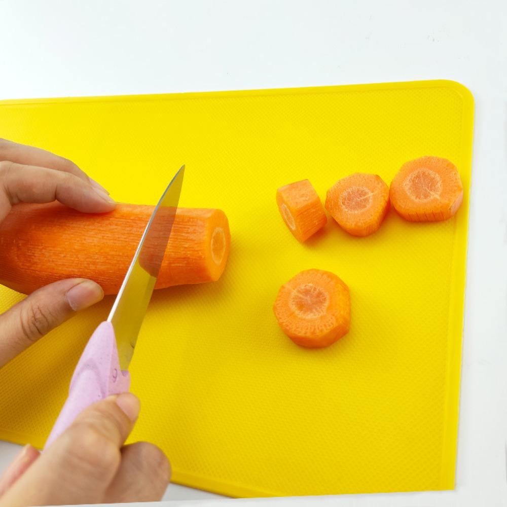 Candy Color Chopping Board Cooking Tool Kitchens Plastic Cutting Boards Strong Pad PP Eco-Friendly Non-slip Outdoors Camping