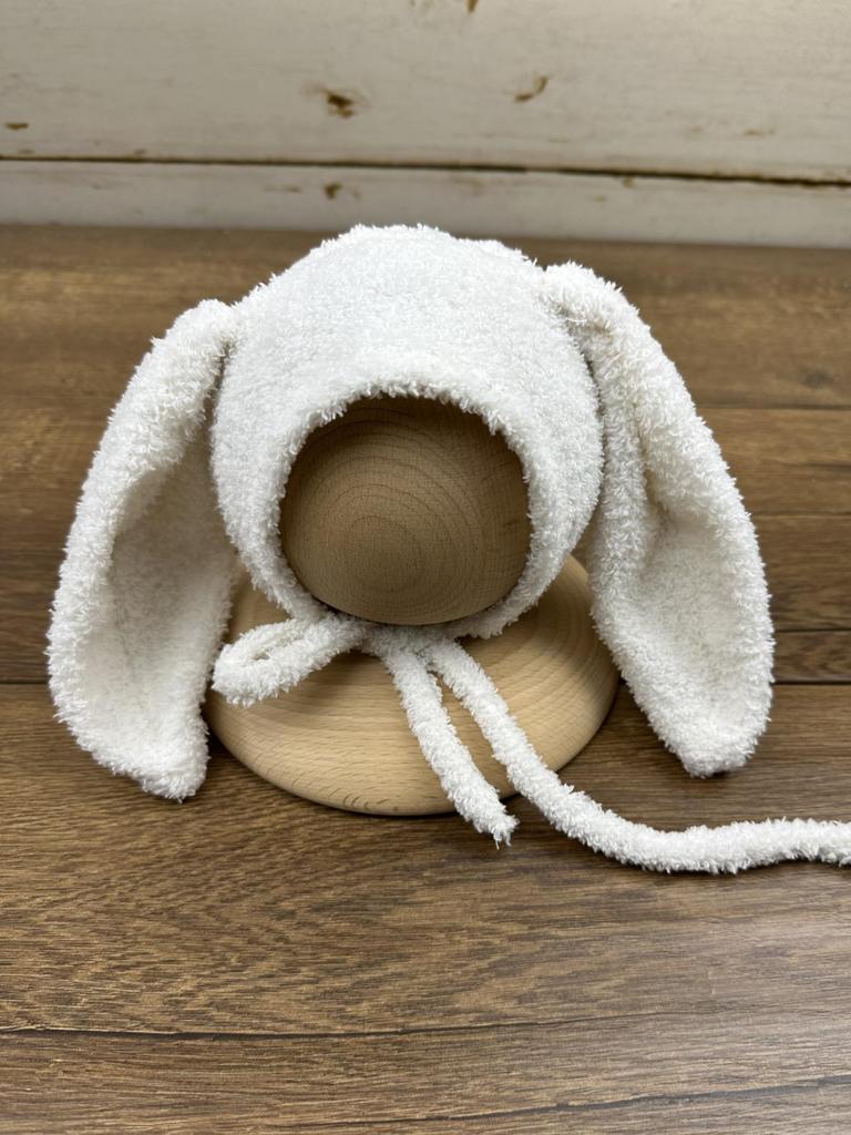 Newborn Little Rabbit Plush Onesie - Autumn/Winter First Birthday Photo Outfit Set