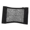 Car Back Rear Mesh Trunk Seat Elastic String Net Magic Sticker Storage Bag Pocket Cage Auto Organizer Seat Back Bag