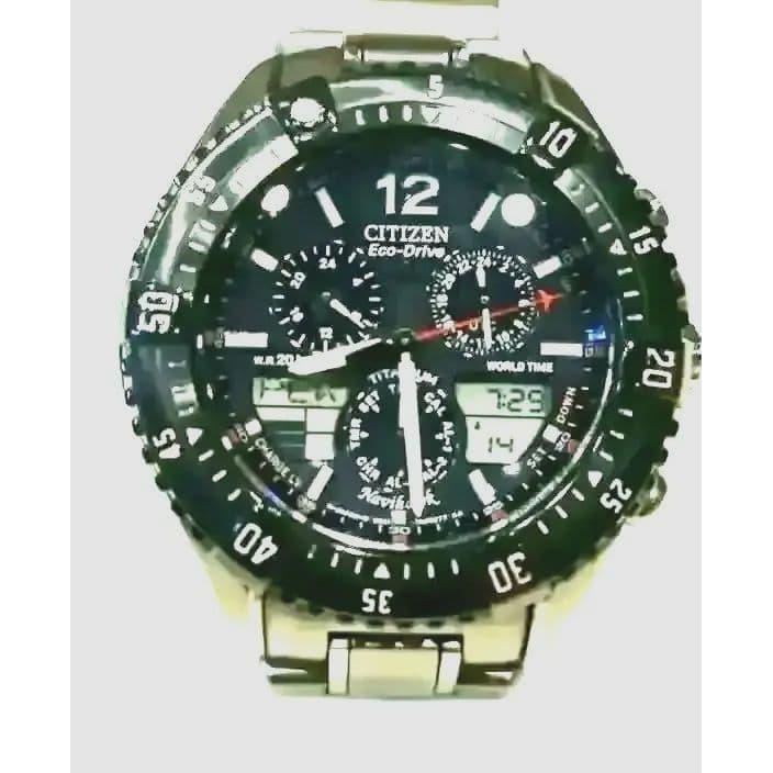 Подержанные винтажные часы, Promaster Navihawk (Эко-Драйв).