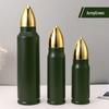 Bullet-Shaped Thermos Cup with 304 Stainless Steel Liner - Creative Design, In Stock