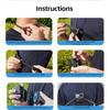 Flymile Magnetic Neck Strap Chest Mountfor Insta360 X6/DJI Action Camera  Accessories POV Video Photography Holder