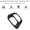 Carbon Fiber Look Control Gears Panel Protective Cover molding Trims Accessories for 2015-2023 Dodge Challenger Accessories