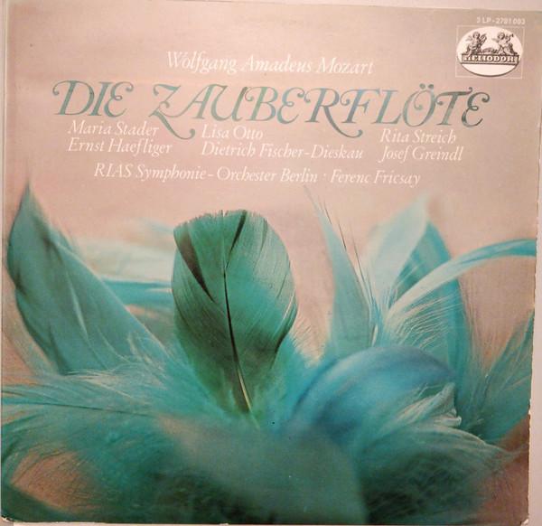 LP Record WOLFGANG AMADEUS MOZART RIAS SYMP Die Zauberflote 3LP2701003 Heliodor Germany Classical Used