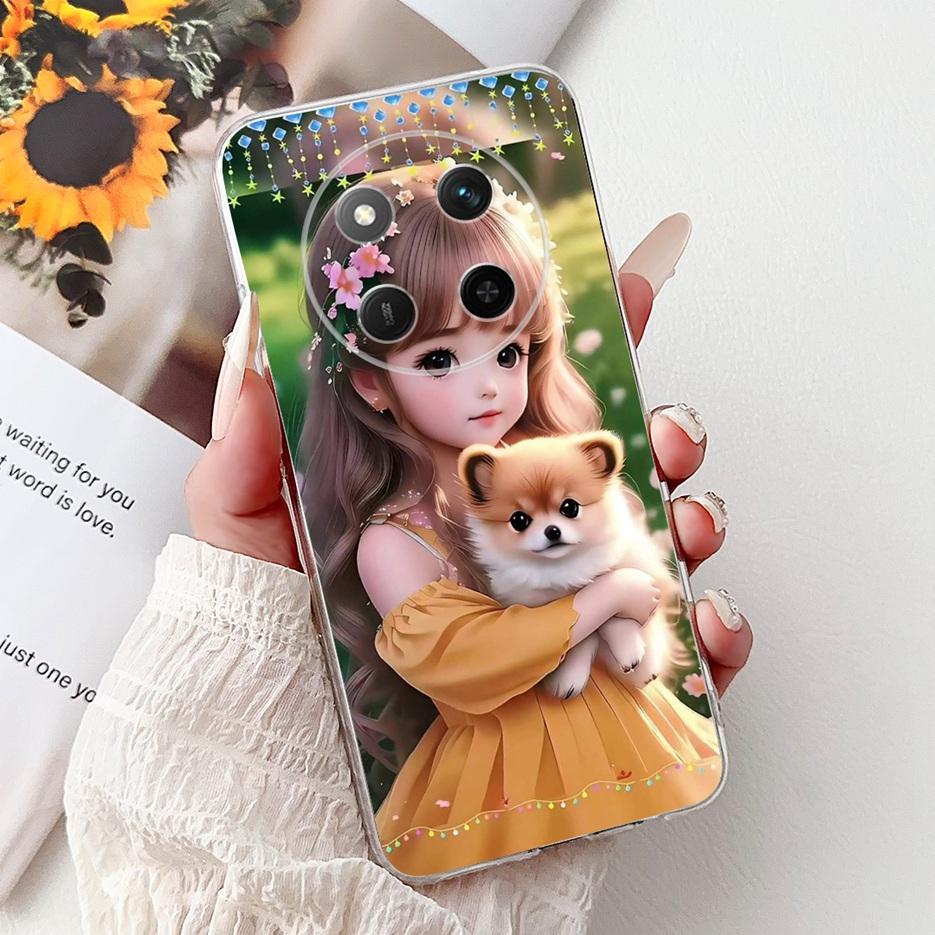 For Honor X9C Case Magic 7 Lite BRP-NX1 New Luxury Painted Cover Soft Slim Phone Case For Honor Magic7 Lite HonorX9C Smart Shell
