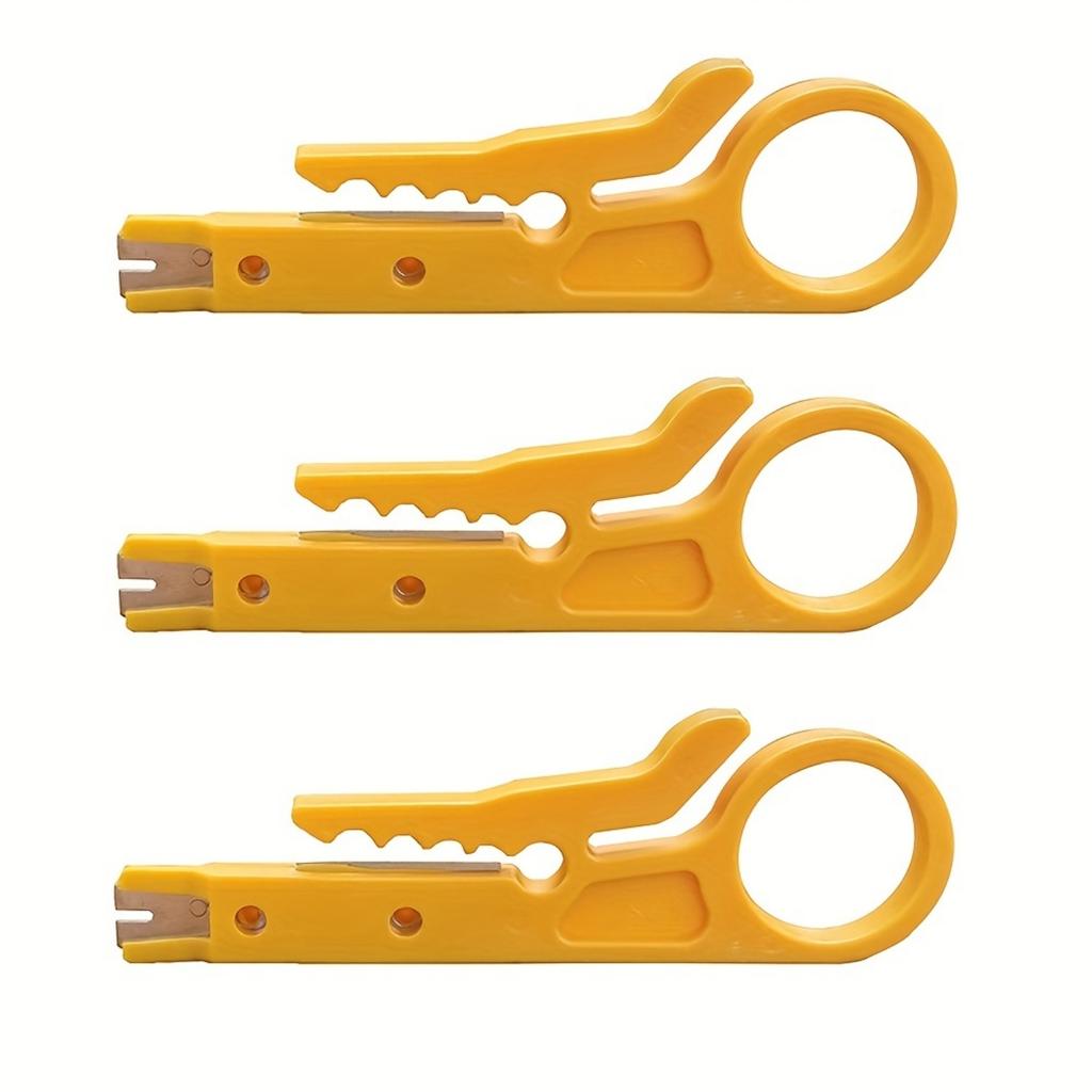 1/3pcs Portable Wire Stripper Knife Crimper Pliers, Crimping Tool, Cable Stripping Wire Cutter, Crimpatrice Tool Parts Multitool