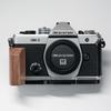 Iborrys Compatible with Olympus Quick Release Retro Solid Wood Premium Wood Arca Standard Specifications - OM-3 Cameras, L-Shaped Plate, Handle, Grip,