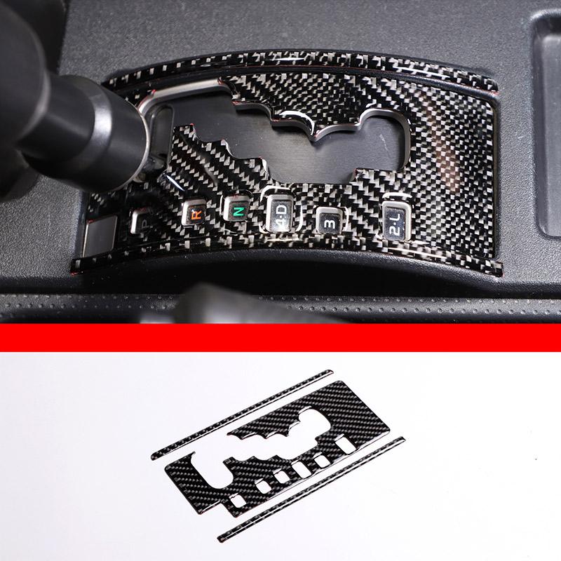 Soft Carbon Fiber For Toyota FJ Cruiser 2007-2025 Car Center Control Interior Sticker Car Modification Accessories