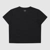 UMBRO [Quick-Dry] Fresh Women'S Lettering Crop Short Sleeve T-Shirt Black Ur122Srs11