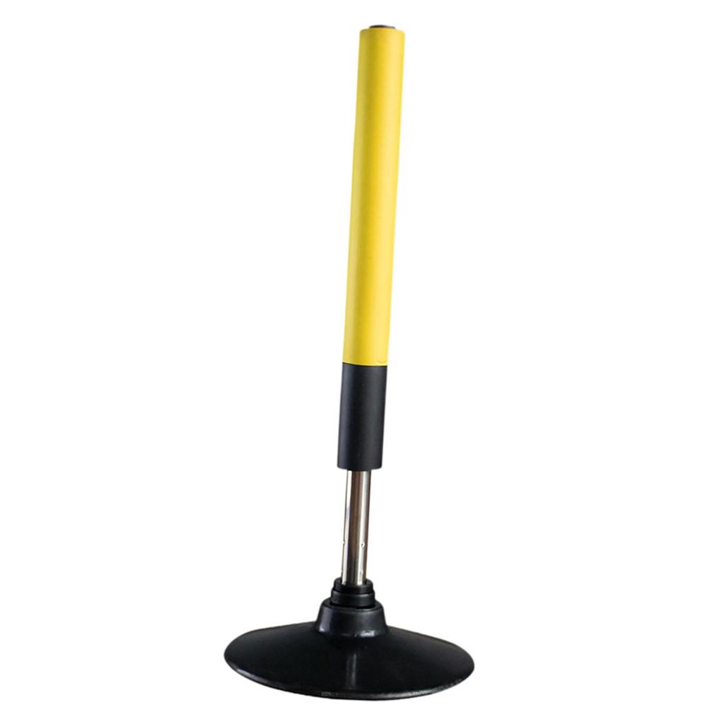 Basketball Football Training Aid Agility Rod Steel Shaft Sturdy Quick Return 0.6 Meter