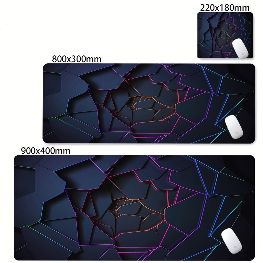Geometric Art Large Desk Mats100x50cm Big Mouse Pad Computer Mousepads Minimalism Mousepad Big Keyboard Mat Gamer Mouse Pads
