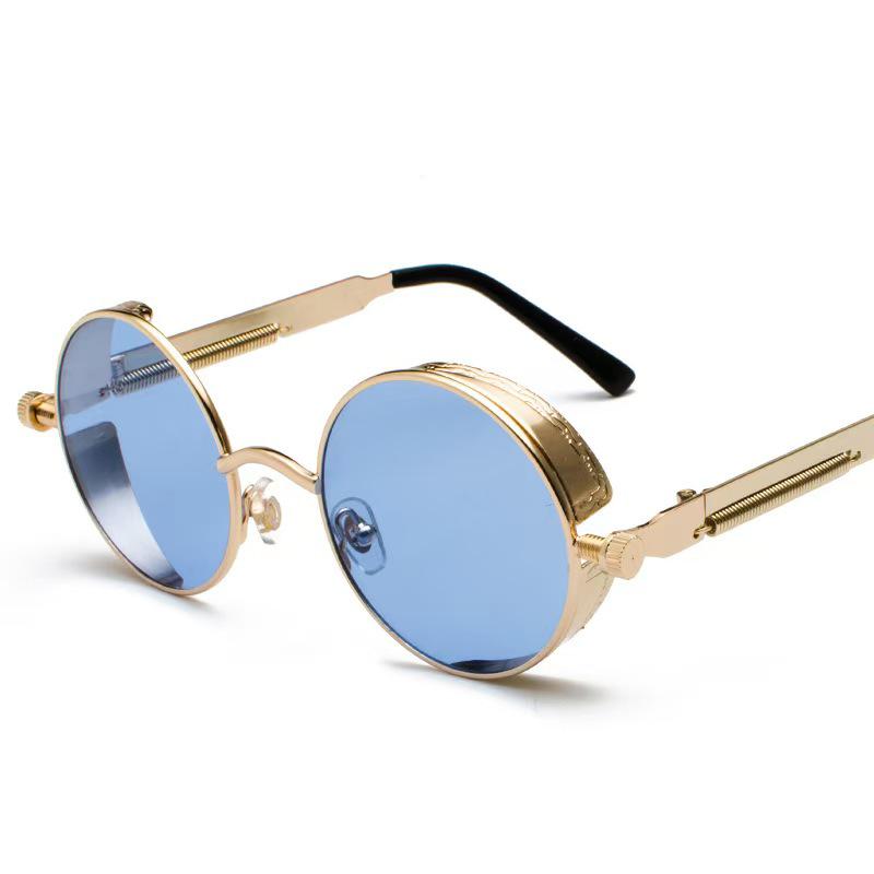 European & American Street Style Retro Punk Windproof Hip Hop Sunglasses