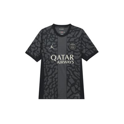 Air x Paris Saint-Germain PSG 23/24 Stadion Derde Shirt 'Zwart' Heren DX9823-069