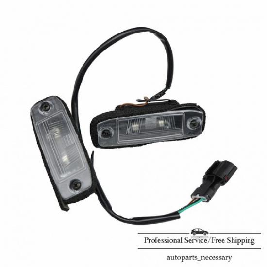92501-2P000 For 2011-13 Kia Sorento Rear License Plate Lamp Light Kit LH+RH