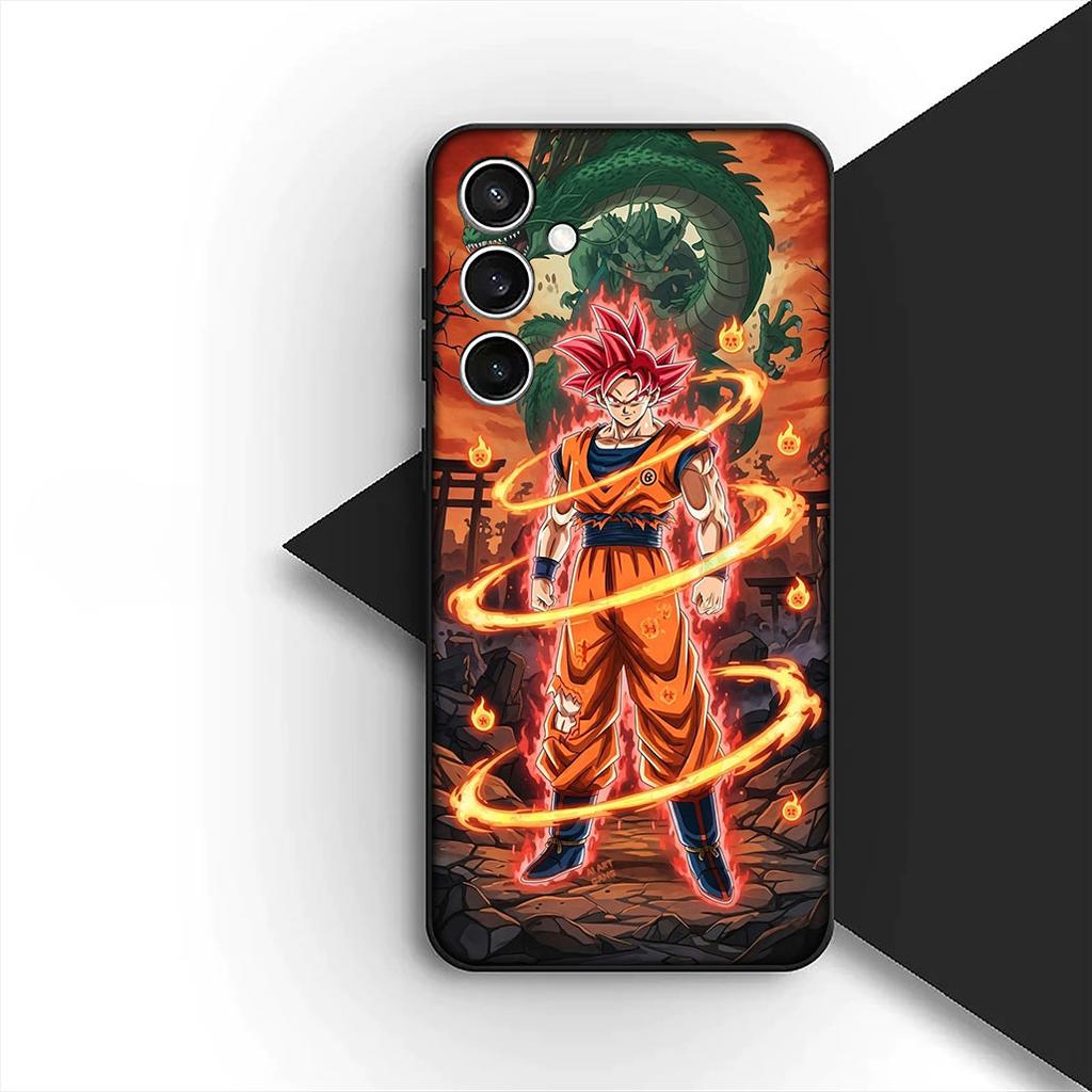 Dragon Gokus Ball Z Super Cover for Samsung Galaxy S22 S21 S20 FE Ultra Plus A07 A15 A16 A17 A25 A37 A57 + Coque Phone Case