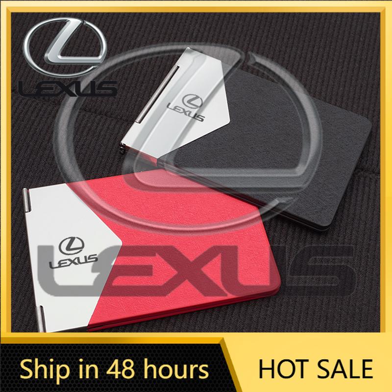 2026 Hot Interior Stickers Car Driver License Bag Leather Credit Card Holder Cover For Lexus RX330 IS250 Ct200h ES300h RX350 IS3