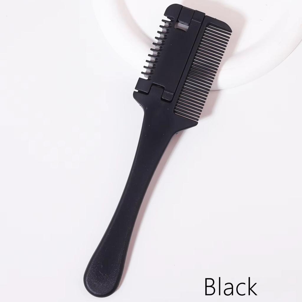 Hair Comb - Handle Comb with Shaver, Hair Salon Styling Tool, Suitable for Hair Salon, Special for Real Hair Wigs