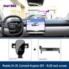 JiKrypton 007 Car Phone Holder: Screen Fixing Bracket for 2024-2025 Models