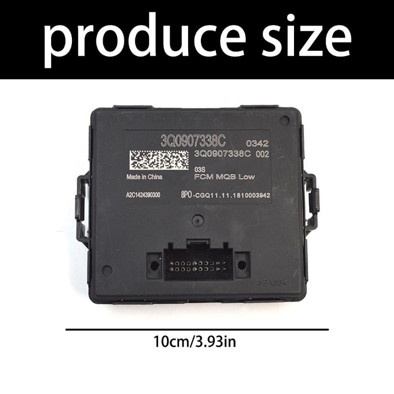 Auto Leveling Headlight Part Replace 3Q0907338C Headlight Range Control Unit Light Leveling Control Module