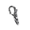 Stainless Steel Skull Keychain for Men Gothic Style Keyring Unisex Accessory Perfect Gift for Birthday Halloween Party
