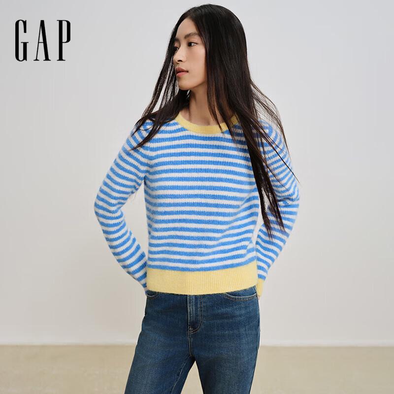 GAP Women's Round Neck Loose Knit Sweater