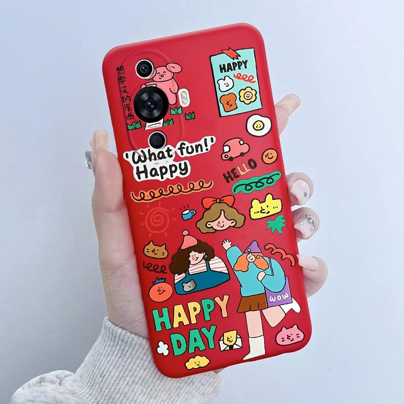 For Huawei Nova 12s Case Soft Silicone TPU Cute Panda Astronaut Cover for Huawei Nova 11 Pro Ultra Nova12S FOA-LX9 Coque Fundas