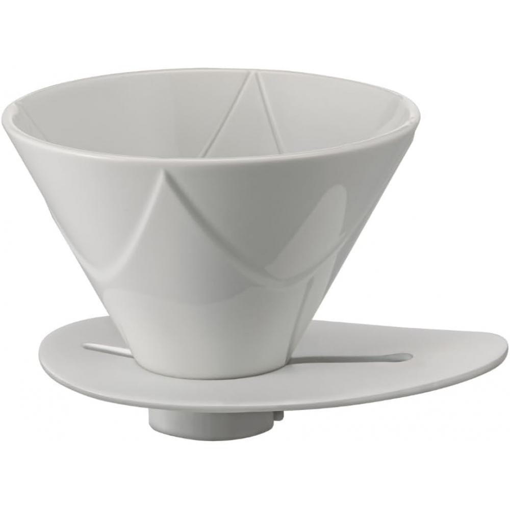 Hario V60 Dripper Mugen White Vdmu 02 Cw 1 2 Cups