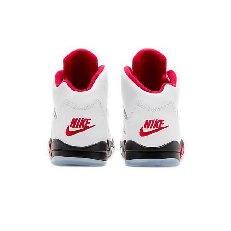 Jordan 5 Retro Fire Red Silver Tongue 2020 PS 440889-102