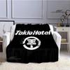 Tokio Hotel Band Retro Printed Blanket Warm Blanket Flannel Soft and Comfortable Blanket Home Travel Bedding Birthday Gift