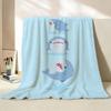 Toy S Shark S Stuffed A Animal Throw Flannel Throw Blanket Suitable for Sofa Living Room Bedroom