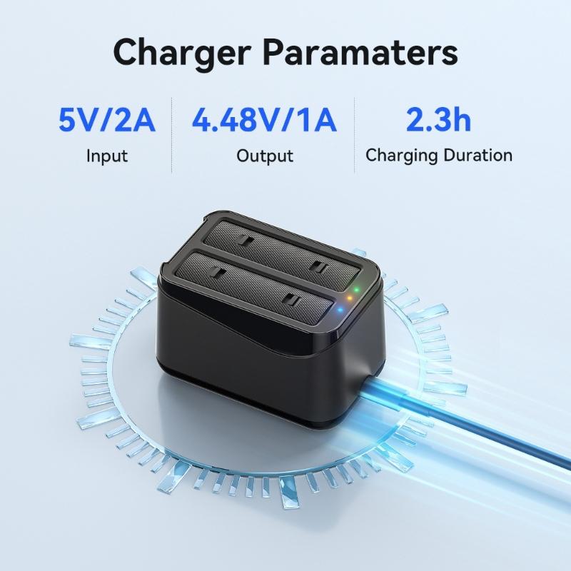 Rapid Multi Battery Charging Dock For 360 X4 Air Action Cameras Featuring Quick Charging Technology And Safety Features