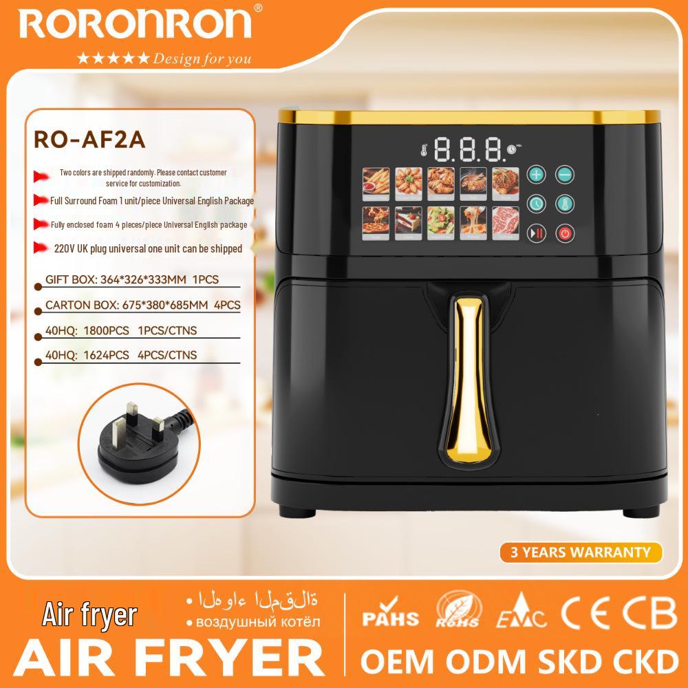 Electric Air Fryer Oven 13L - Large Capacity, Multifunctional, Visible Fryer for French Fries and More Household Cooking