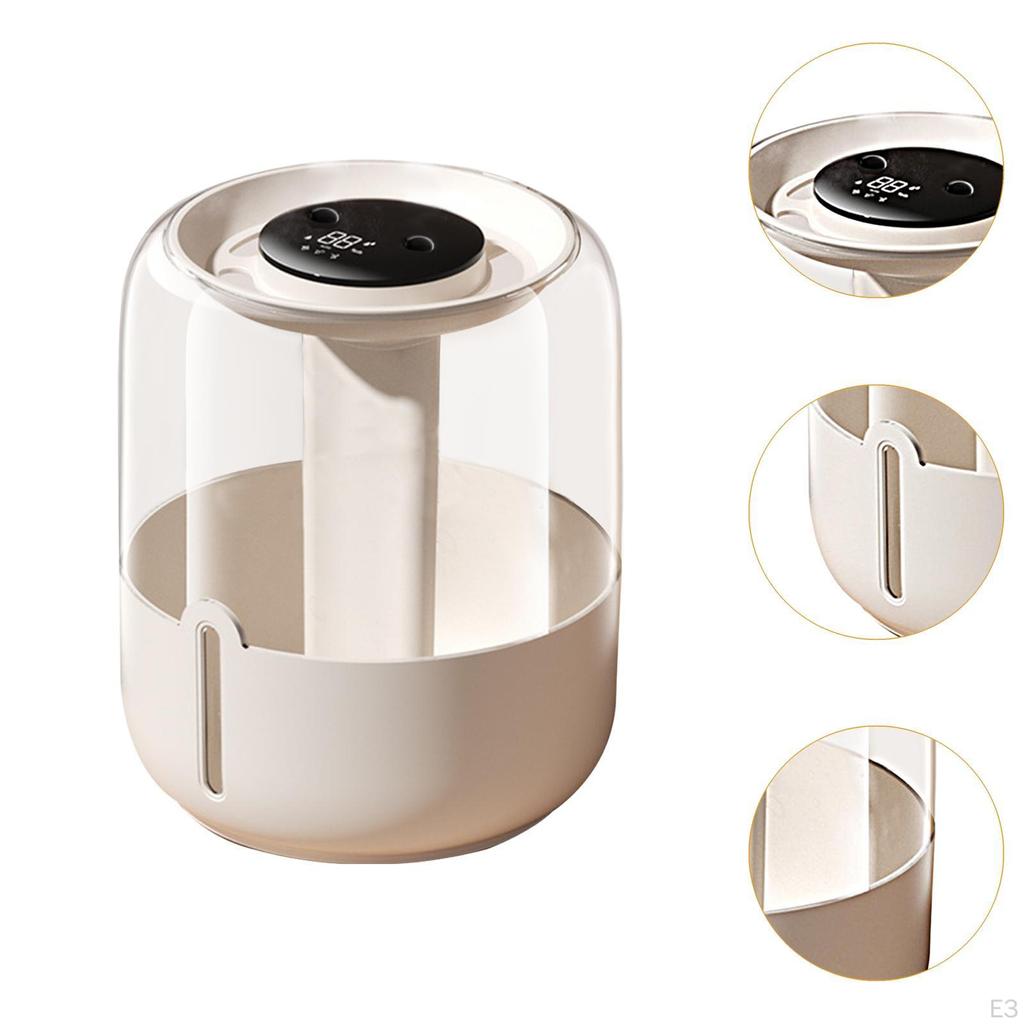 6.8L Water Tank Humidifier with Night Light for Bedroom And Living Space