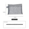 Compact Cosmetic & Essentials Mesh Bag for Women - Lipstick, Cards, Data Cable, Earphones Storage