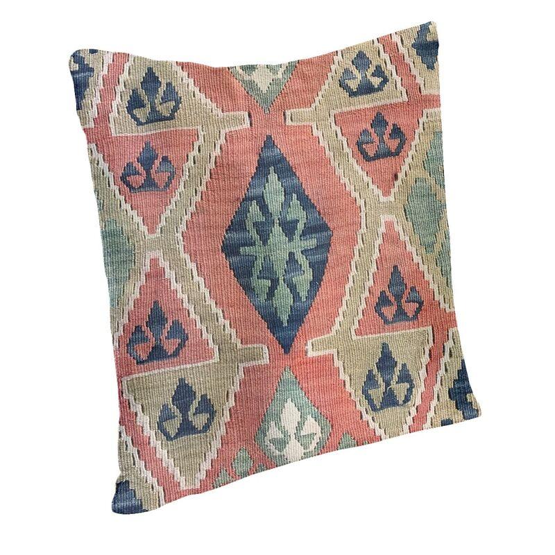 Navaho Weave Turkish Ethnic Kilim Cushion Cover 40x40cm Home Decorative Printing Throw Pillow Case for Sofa Double Side
