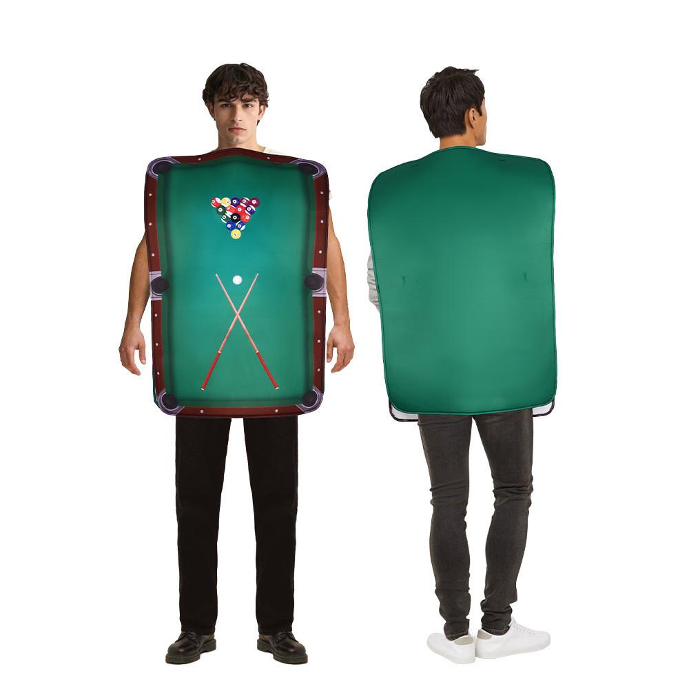 Costume Party Halloween Rugby Billiards Costume Event Jumpsuit Performance