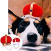 Pet Crown Shape Headgear Funny Dogs Cats Cosplay Prop for Party Dressed