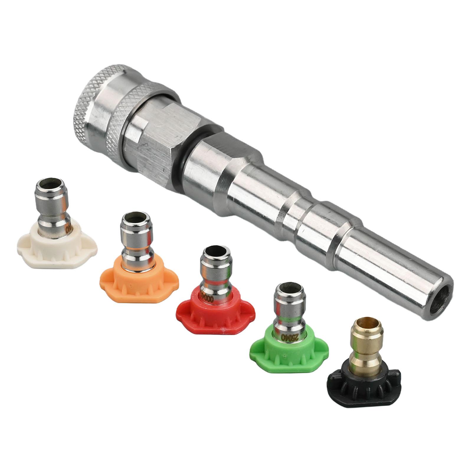 

Насадки для мойки автомобиля Адаптер для мойки высокого давления 1/4 дюйма Быстроразъемное соединение из нержавеющей стали Для Nilfisk KEW С пенной насадкой