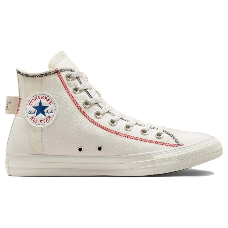 Converse Chuck Taylor All Star Breathable and Wear-Resistant High Top Espadrilles Unisex White
