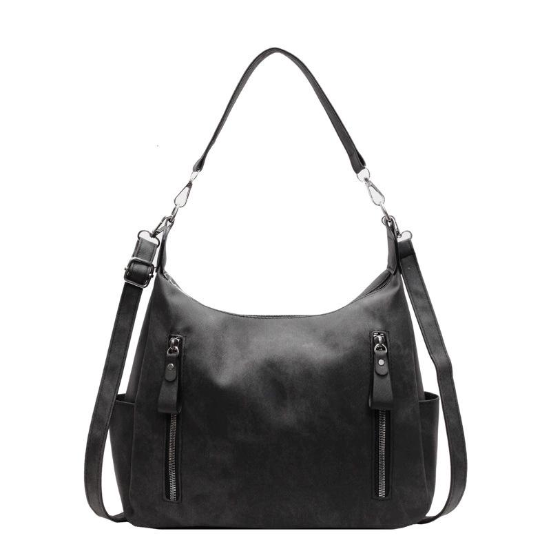 2025 Spring/Summer New Large-Capacity Women's Suede Shoulder and Crossbody Tote