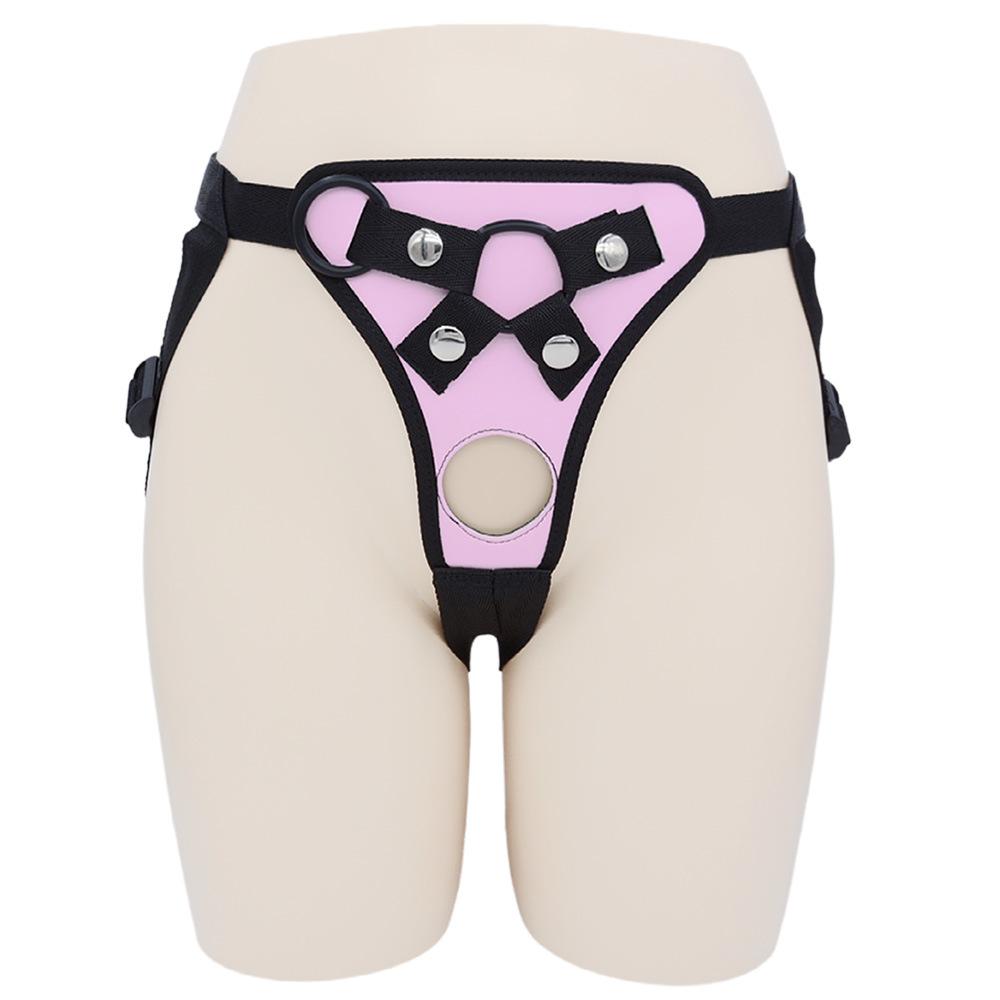 Adjustable Harness Flirting Belt Strapon Realistic Dildo Pants With Rings Wearable Penis Panties Sex Toys For Adults Lesbian 18+