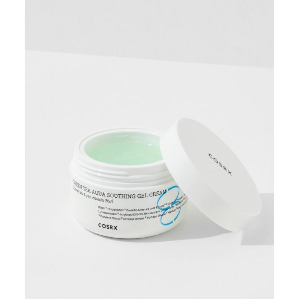 Cosrx Hydrium Green Tea Aqua Soothing Gel Cream FREE
