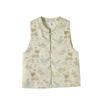 New gold and jade embroidered woven vest women's thin temperament versatile vest top