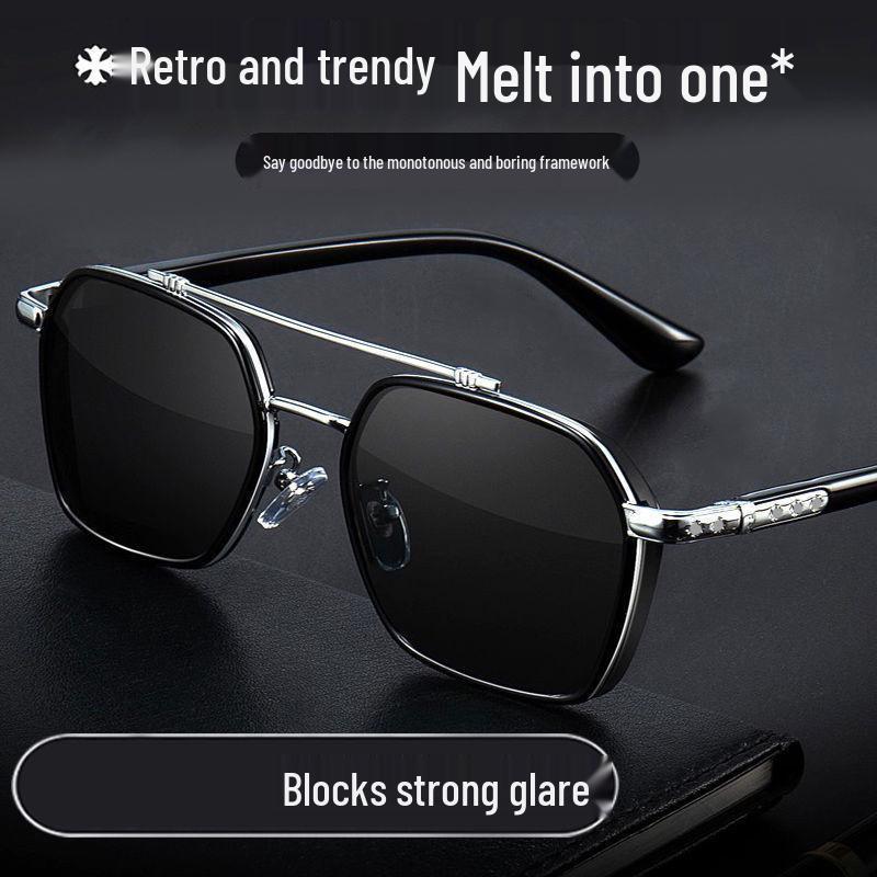 2025 Stylish Men's Driving Sunglasses - Handsome, UV-Blocking Fishing Shades by Krome
